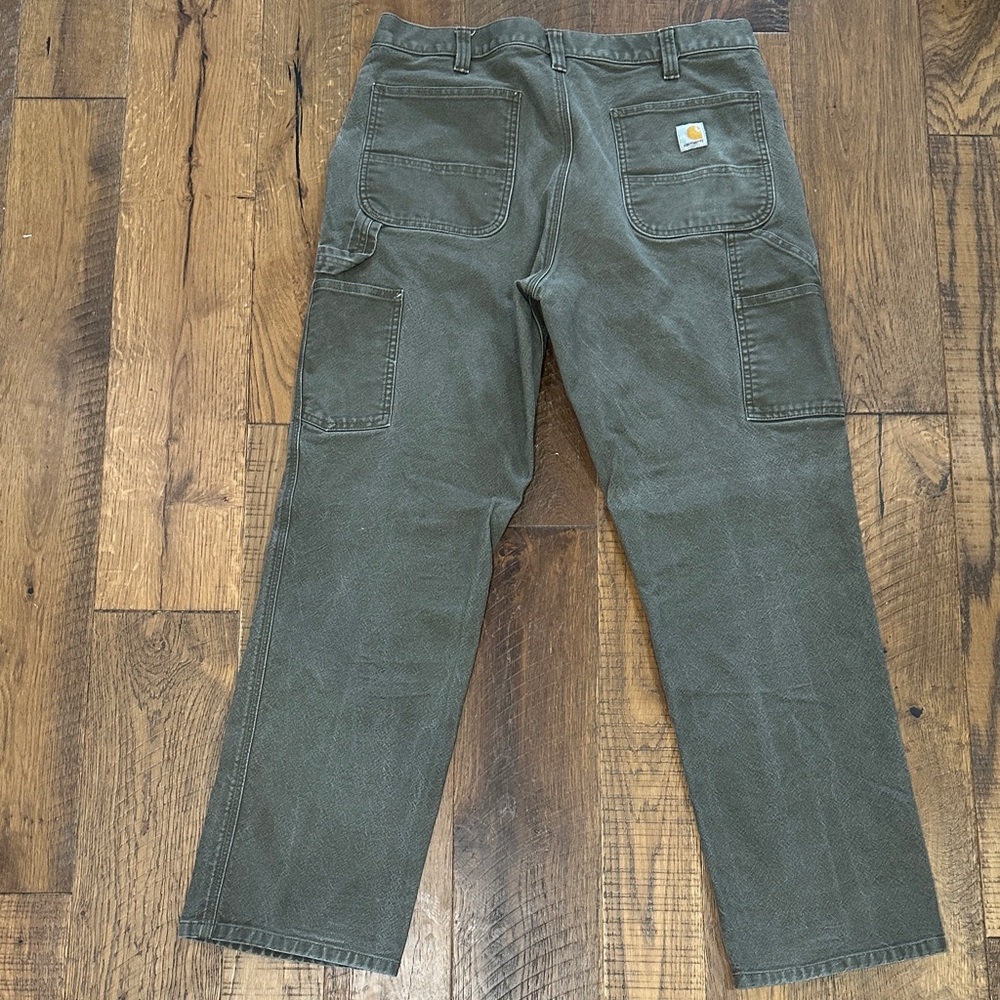 Carhartt Men's Green Cargo Pants - Picture 5 of 7